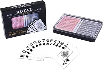 Usaroyal Plastic Playing Cards 2PER PACK
