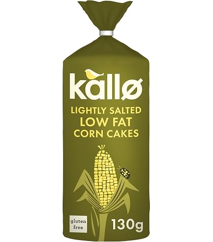 KALLO LIGHTLY SALTED RICE CAKE L/F130GM