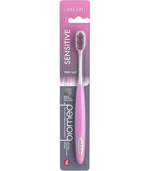Wisdom Regular Fresh Purple & White Medium Toothbrush With Tongue Cleaner