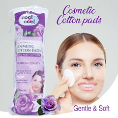 Cool & Cool Pure Cotton Cosmetic Cotton Pads 80Per Pack