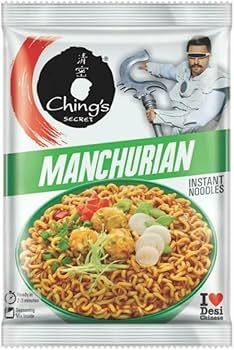 Chings Secret Instant Noodles Manchurian Flavor 60gm