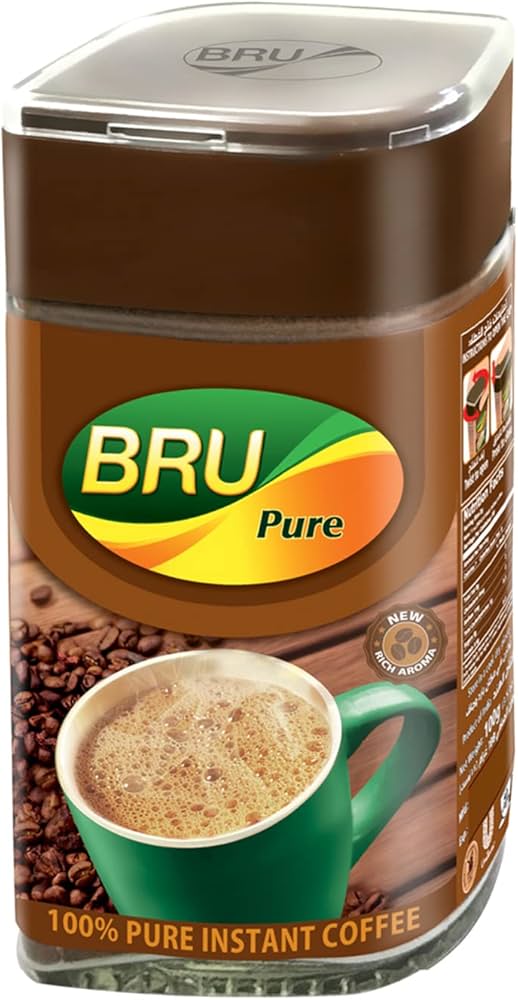 Bru Pure Instant Coffee 100gm