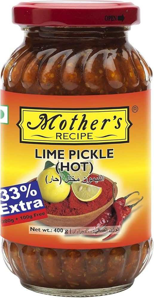 M/RECIPE NI LIME PICKLE HOT 300G