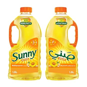 Sunny Sun Active Blended Veg Oil 1.5ltr x2