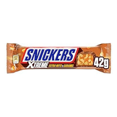 Snickers xtreme Chocolate Bar Filled With Nuts & Caramel 42g