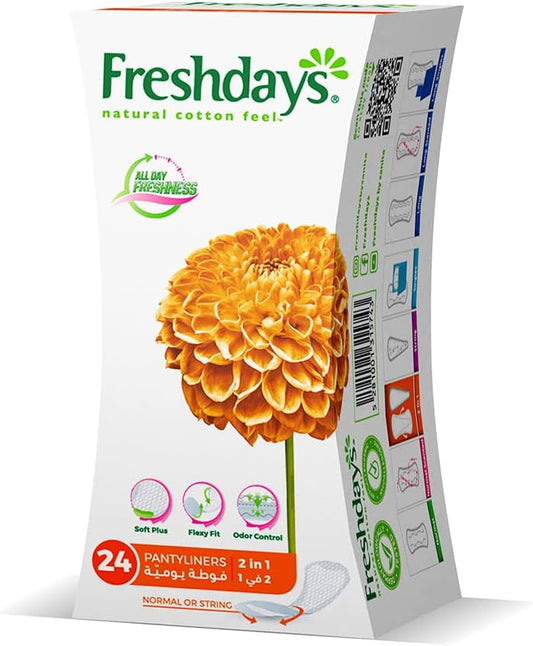 Fresh Day 2In 124 Panty Liners