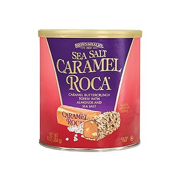 Brown & Haley Caramel Roca Buttercrunch Toffee Candy Caramel Flavor 140gm