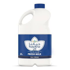 HAYATNA FRESH FULL CREAM MILK 2LTR