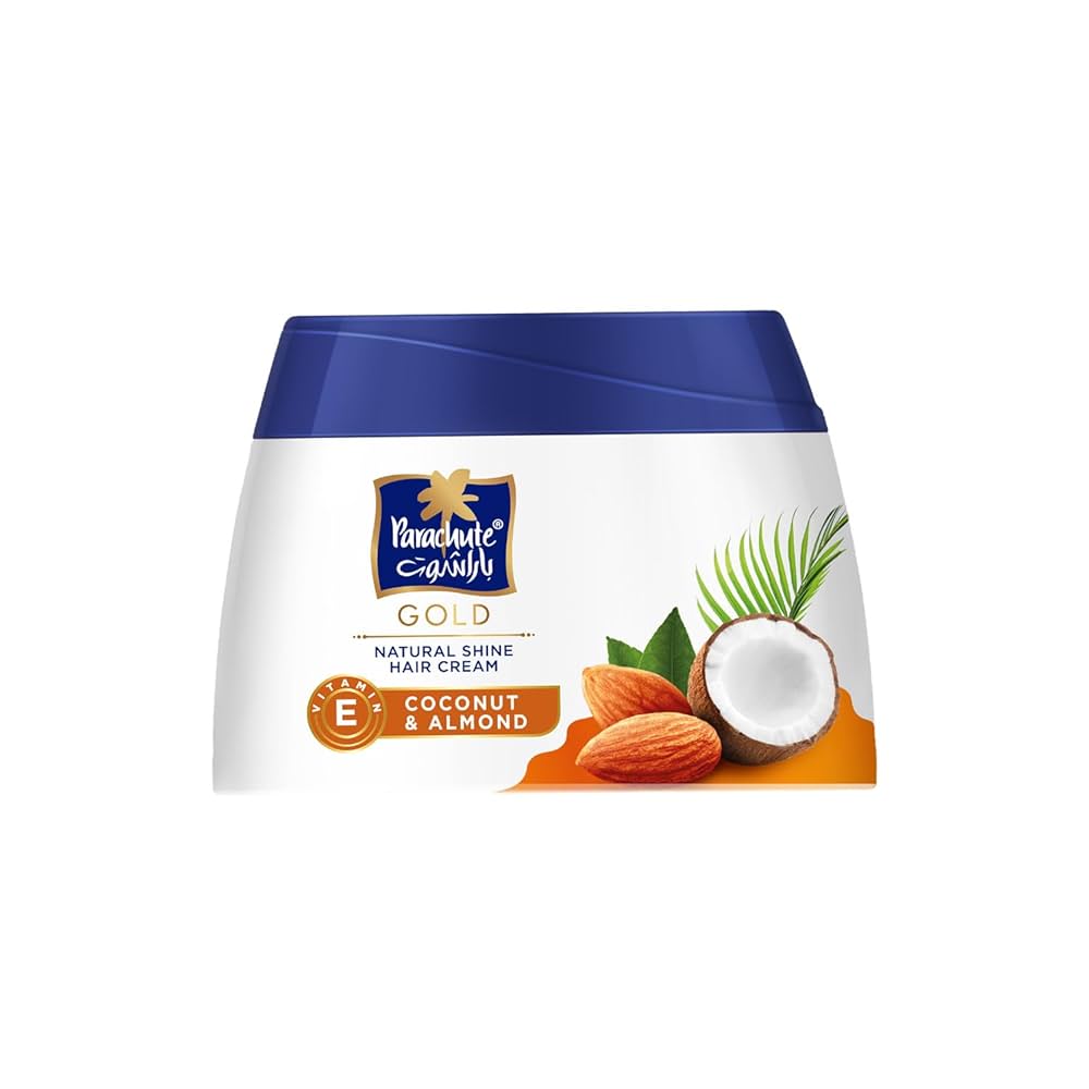 PARACHUTE GOLD NATURAL SHINE HAIR CREAM WITH COCONUT&ALMOND 140ML