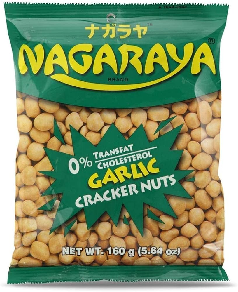 Nagaraya Cracker Nuts Garlic Flavor  160GM