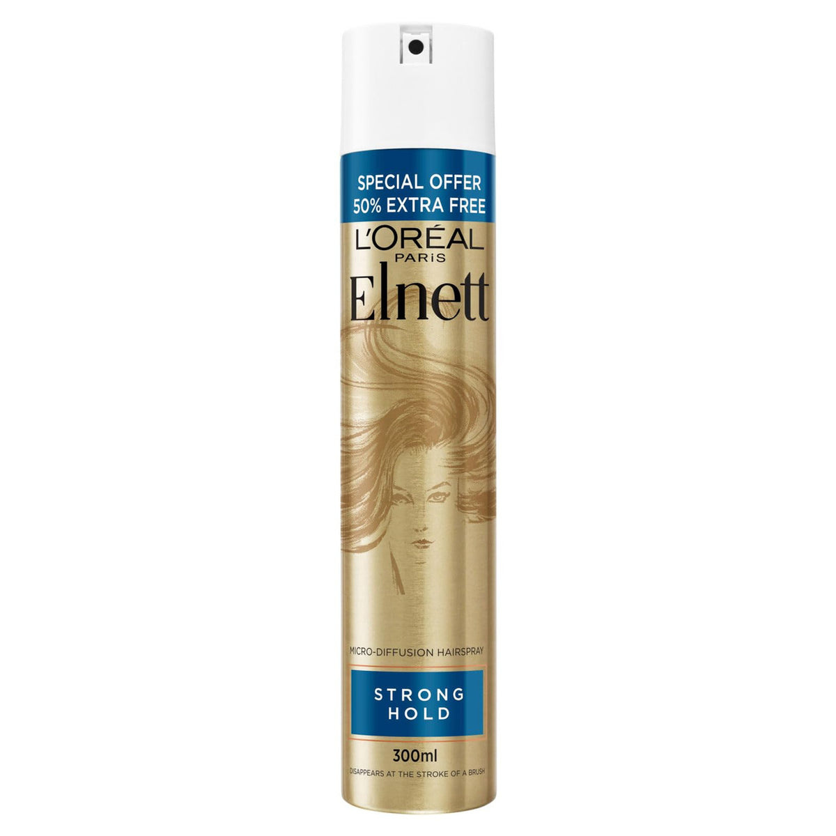 L'OREAL ELNETT STAIN SUPER HOLD HAIR SPRAY 75ML