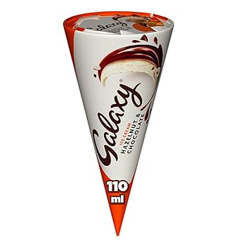 GALAXY HAZELNUT&CHOCOLATE CONE 110ML