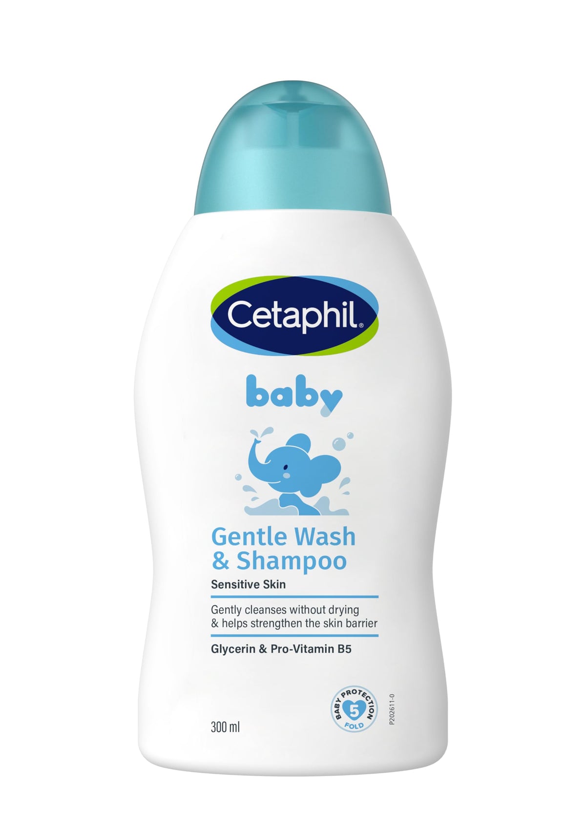 Cetaphil Baby Gentle Shampoo & Body Wash with Glycerine & Panthenol, 300ml