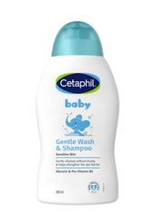 Cetaphil Baby Gentle Shampoo & Body Wash with Glycerine & Panthenol, 300ml