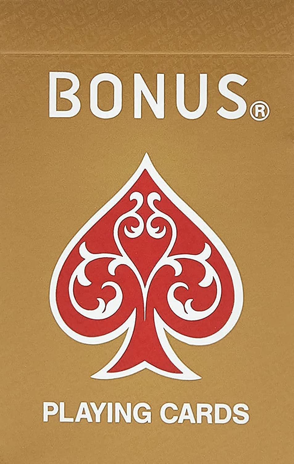 BONUS PLAYING CARD