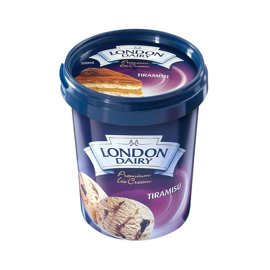 London Dairy Tiramisu Ice Cream 500ml