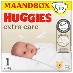 Huggies Extra Care New Born Baby Diapers Size 1 21Per Pack