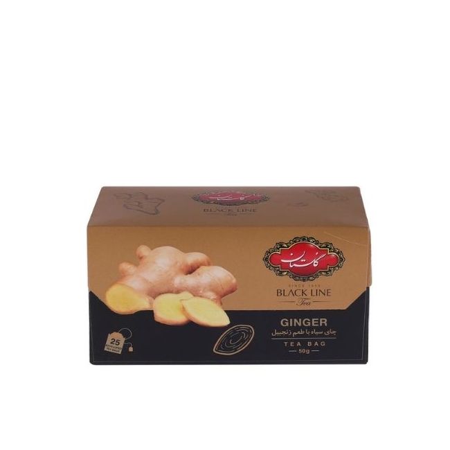 Black Line Ginger Tea 25 Bag