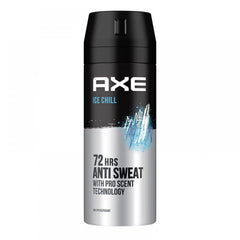 Axe Ice Chill Antiperspirant Deodorant Spray Mint & Lemon Scent 150ml