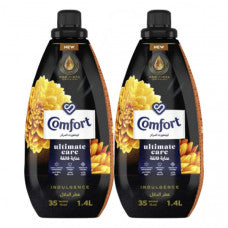 Comfort Ultimate Care Fabric Softener Indulgence Scent 1.4ltr*2PCS