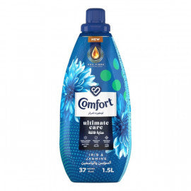 COMFORT ULTIMATE CARE FABRIC SOFTENER IRIS & JASMINE SCENT 1.5LTR