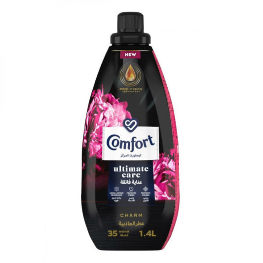COMFORT ULTIMATE CARE FABRIC SOFTENER CHARM SCENT 1.4LTR