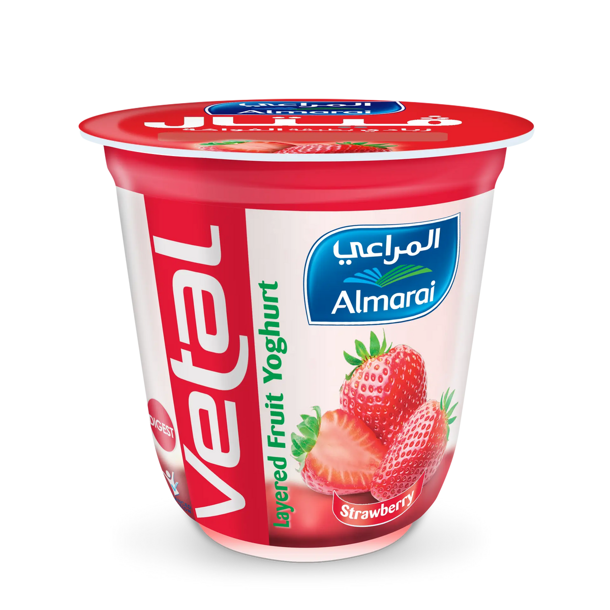 ALMARAI STRAWBERY YONGHURT 140 GM