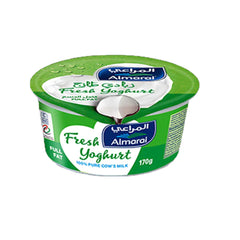 ALMARAI FRESH YOGHURT ADDED VITAMINS FF 170GM