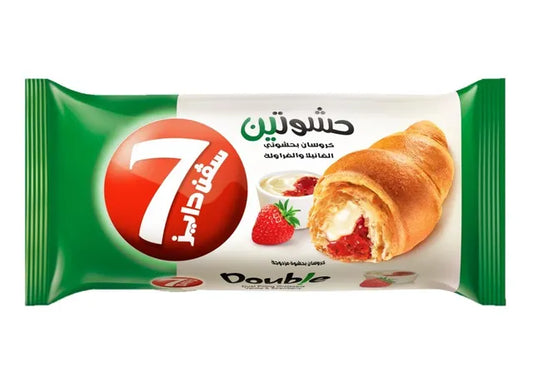 7Days Double Filling Vanilla&strawberry 55gm