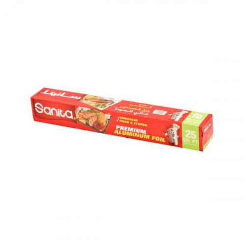 SANITA PREMIUM ALU FOIL 25FT