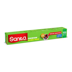 SANITA PREMIUM CLING FILM WRAPPINF 100 SQ FT