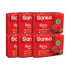 Sanita Hand Soap Bar Berry Scent 125 Gm OTR