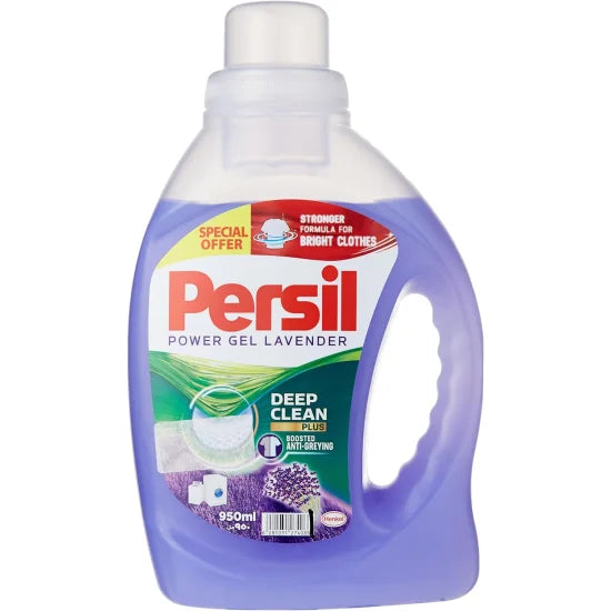 PERSIL POWER GEL LAVENDER DEEP CLEAN 950ML