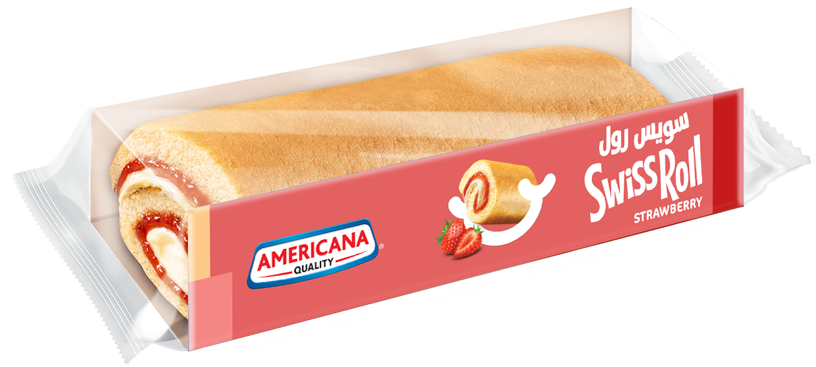 Amc Cakes Lrg Swiss Roll Strwbrry 110g