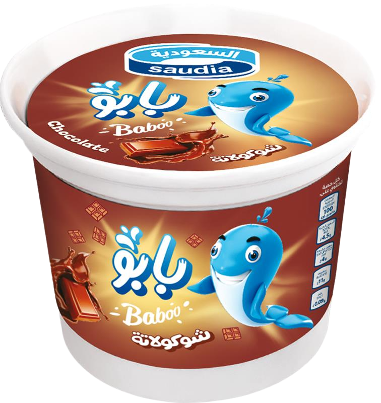 Saudia Baboo Chocolate Ice Cream 120ml