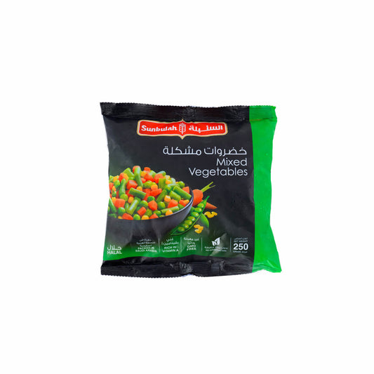 Sunbullah Mix Vegetables 250gm