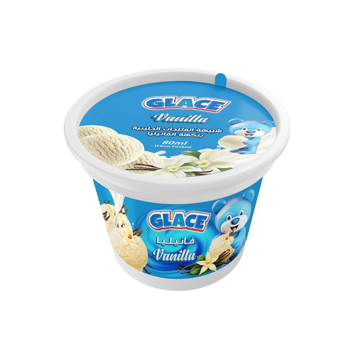 Glace Vanilla Ice Cream 80ml