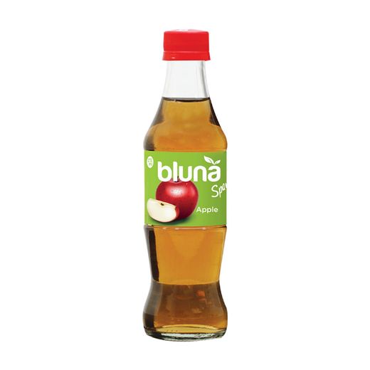 Bluna Apple Sparkling Drink Glass Bottle 250ML