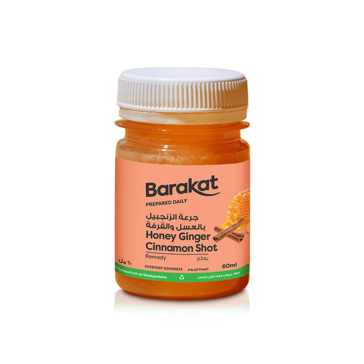 Barakat Honey, Ginger & Cinnamon Shot 60ml