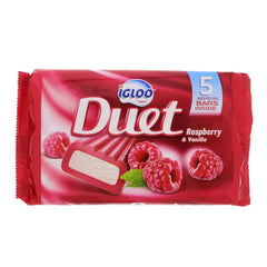 IGLOO DUET RASPBERRY&VANILLA 5X65ML