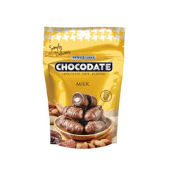 Chocodate Milk Chocolate Coated Dates With Almond Filling 90g