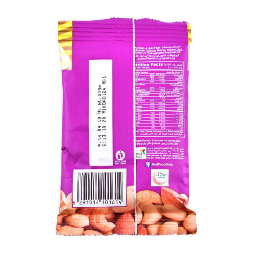 Best Mixed Nuts Pouch 20gm