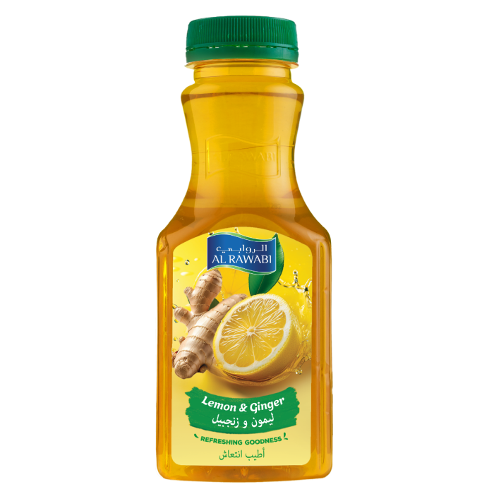 Al Rawabi Long Life Lemon & Ginger Juice 350 Ml