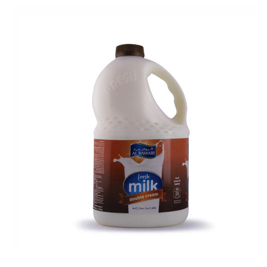 Al Rawabi Fresh Milk Double Cream 2l