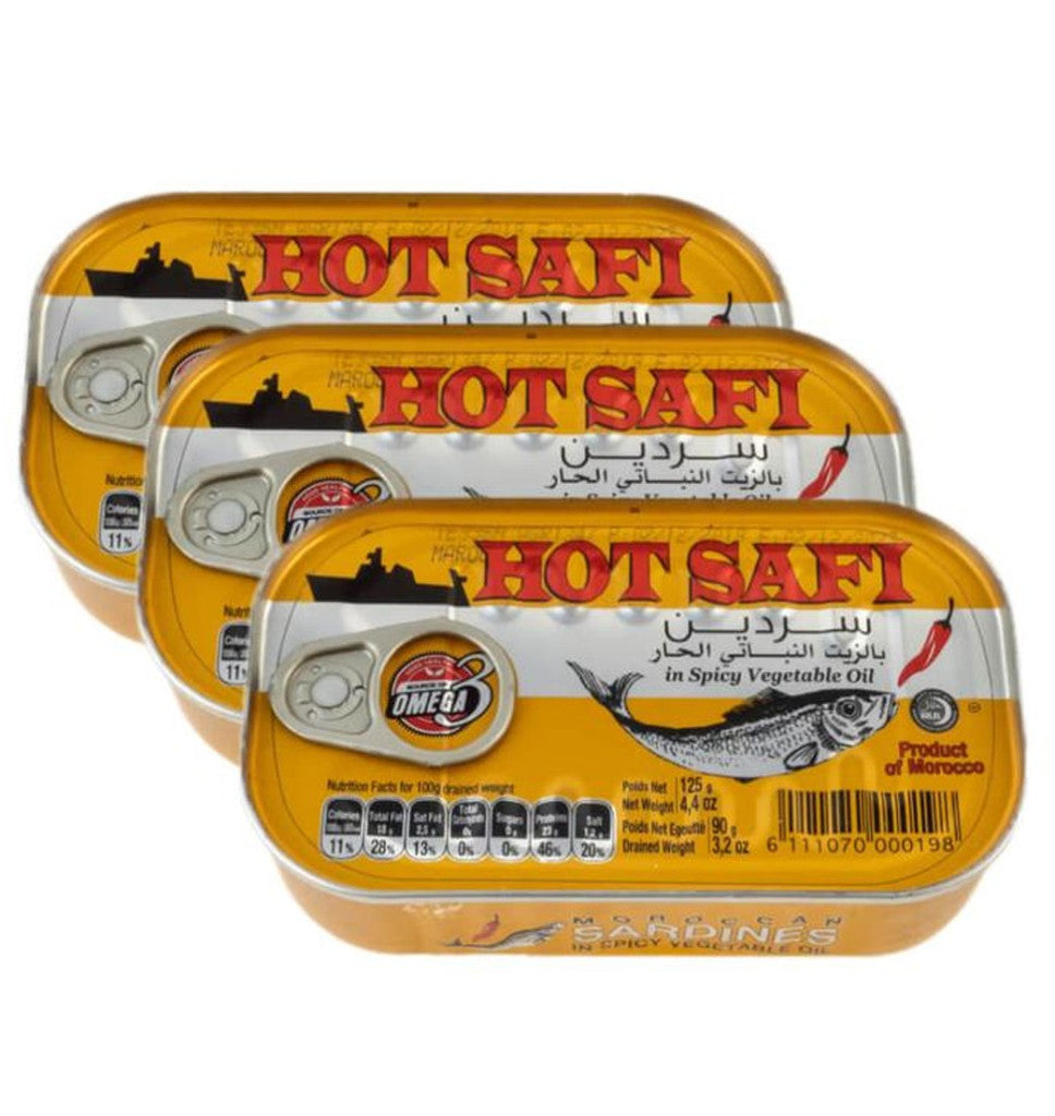 Spicy Sardine In Veg Oil 120g x3