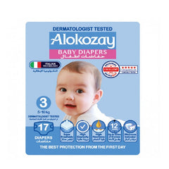 Alokozay Baby Diapers Size 3 (5-10kg) 17's
