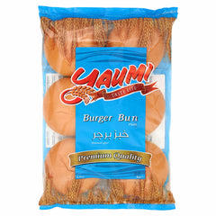 Yaumi Unsliced Burger Bun 6 Pcs