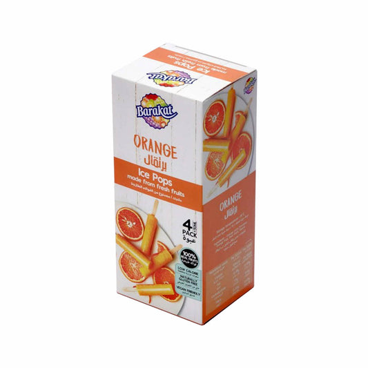 Barakat Orange Ice Pop - Gluten Free 50 Ml