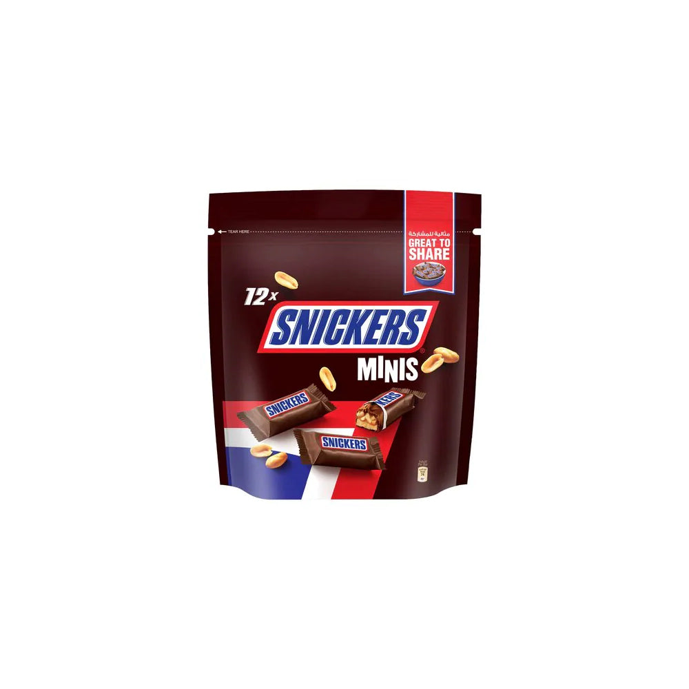 Snickers Minis Chocolates 10pc 180gm OTR