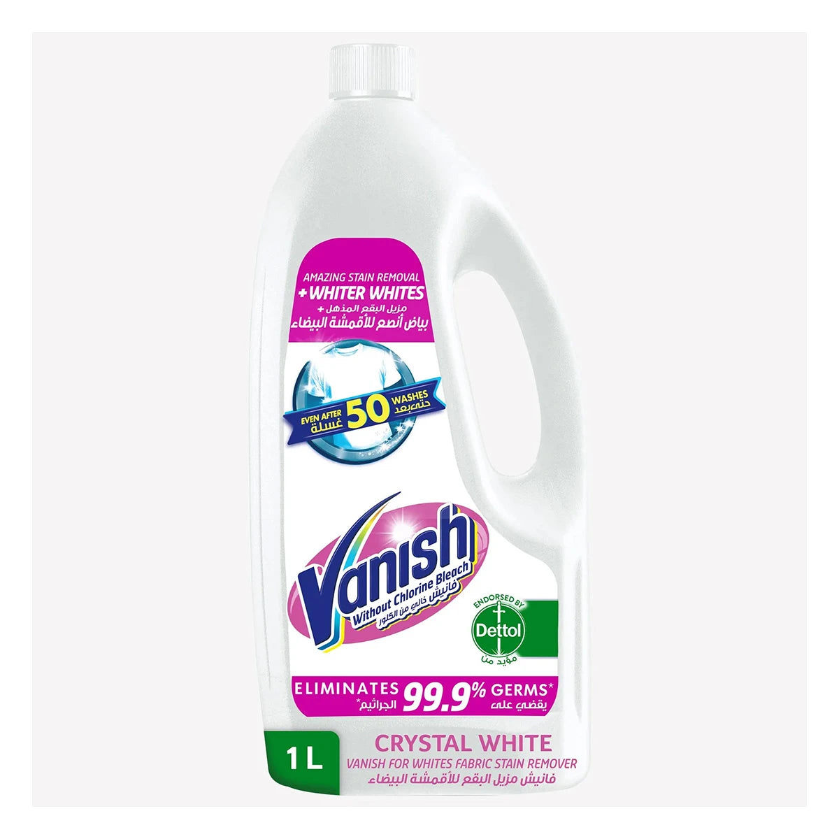VANISH CRYSTAL WHITE 1LTR